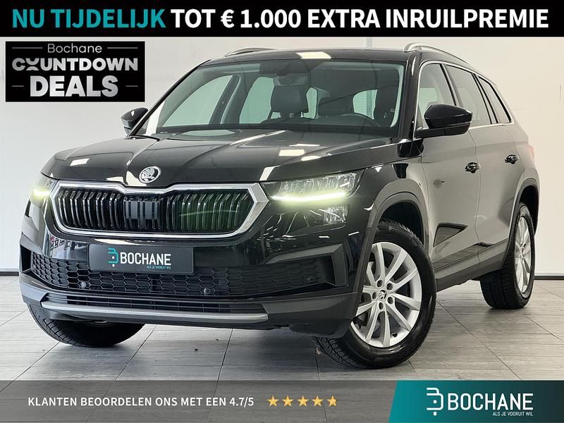 Zwart Gebruikt 2022 Skoda Kodiaq Business Line SUV | € 27.785 (Goede deal) - Afbeelding 1/4