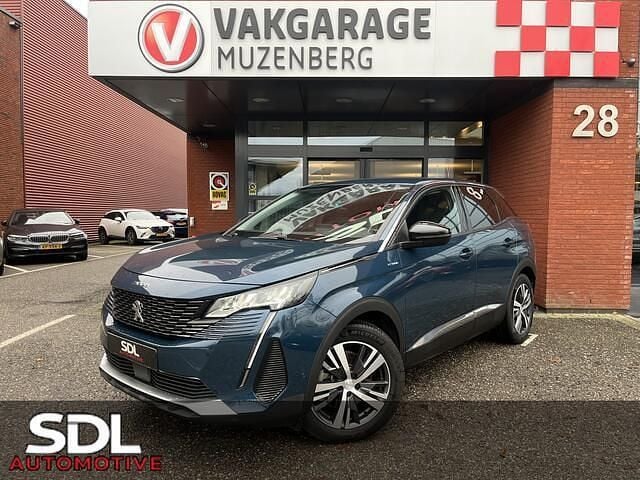 Blauw Occasion 2022 Peugeot 3008 Allure SUV | € 23.945 (Super prijs) - Afbeelding 1/4