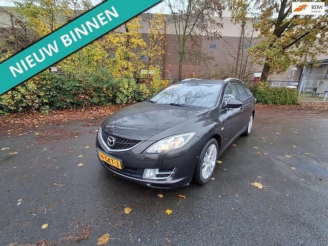 Zwart Occasion 2008 Mazda 6 Exclusive Stationwagen | € 1.499 (Goede deal) - Afbeelding 1/4