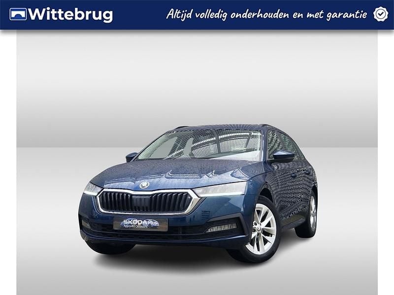 Blauw Gebruikt 2024 Skoda Octavia Business Line Stationwagen | € 26.950 (Goede deal) - Afbeelding 1/3