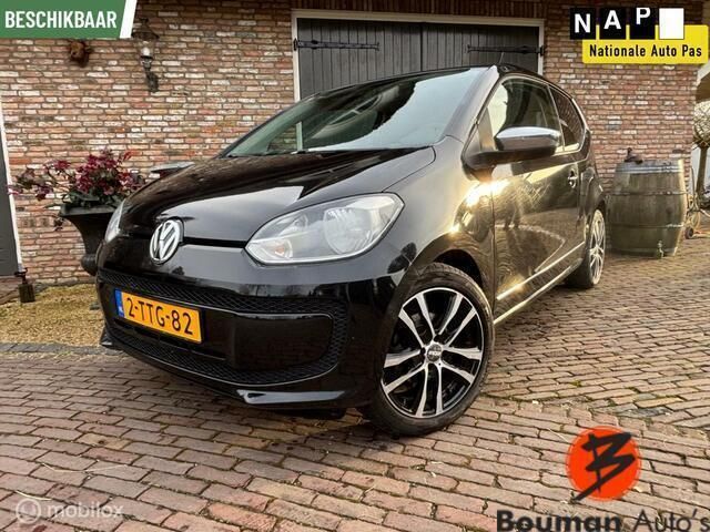 Zwart Gebruikt 2012 VW up! move up! Hatchback | € 2.999 (Super prijs) - Afbeelding 1/4