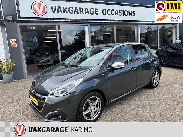 Grijs Gebruikt 2016 Peugeot 208 Active Hatchback | € 7.950 (Eerlijke prijs) - Afbeelding 1/4