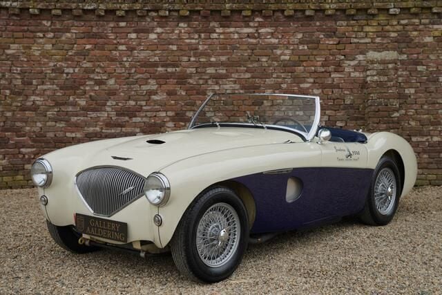 Wit Gebruikt 1953 Austin Healey 100 Cabriolet | € 112.500 - Afbeelding 1/4