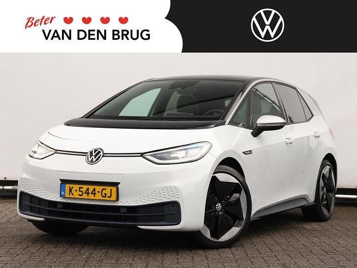 Wit Gebruikt 2020 VW ID.3 Hatchback | € 14.800 (Eerlijke prijs) - Afbeelding 1/4