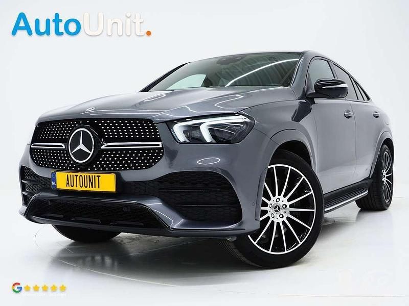 Grijs, metallic lak Gebruikt 2022 Mercedes GLE350 Premium Plus Coupé | € 74.940 (Super prijs) - Afbeelding 1/4