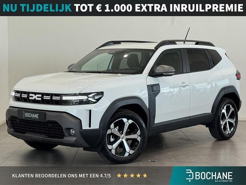 Blanc glacier (369) Gebruikt 2025 Dacia Duster Expression SUV | € 30.700 - Afbeelding 1/4