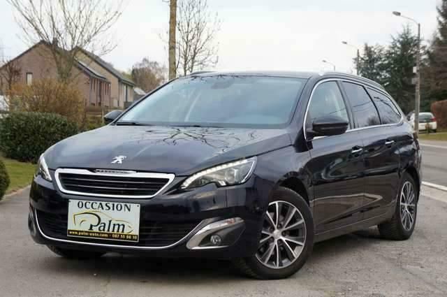 Blauw Gebruikt 2014 Peugeot 308 Allure Stationwagen | € 10.200 (Duur) - Afbeelding 1/4