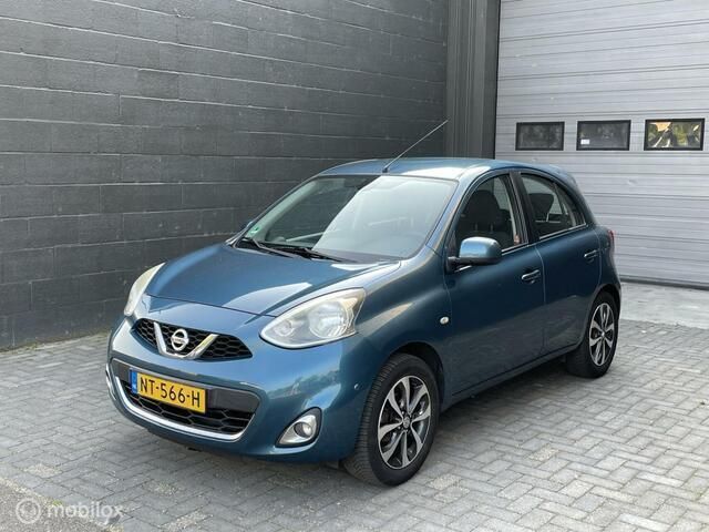 Blauw Gebruikt 2013 Nissan Micra Hatchback | € 4.495 (Eerlijke prijs) - Afbeelding 1/4