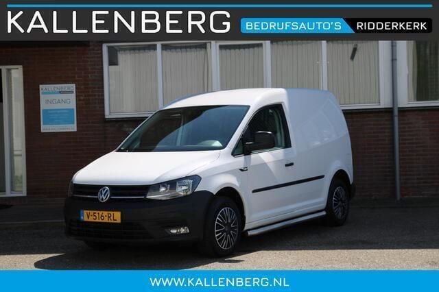 Wit Gebruikt 2018 VW Caddy Trendline MPV | € 8.900 (Super prijs) - Afbeelding 1/4