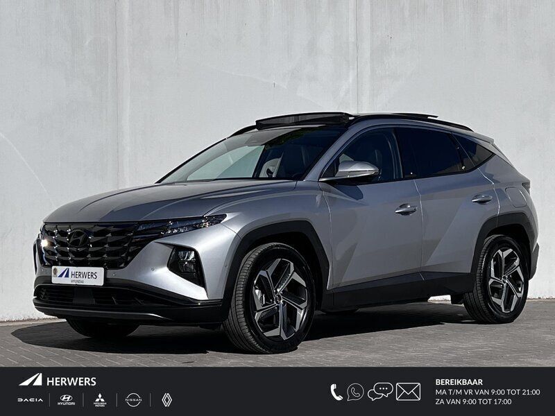 Grijs Gebruikt 2021 Hyundai Tucson Premium SUV | € 34.835 (Eerlijke prijs) - Afbeelding 1/4