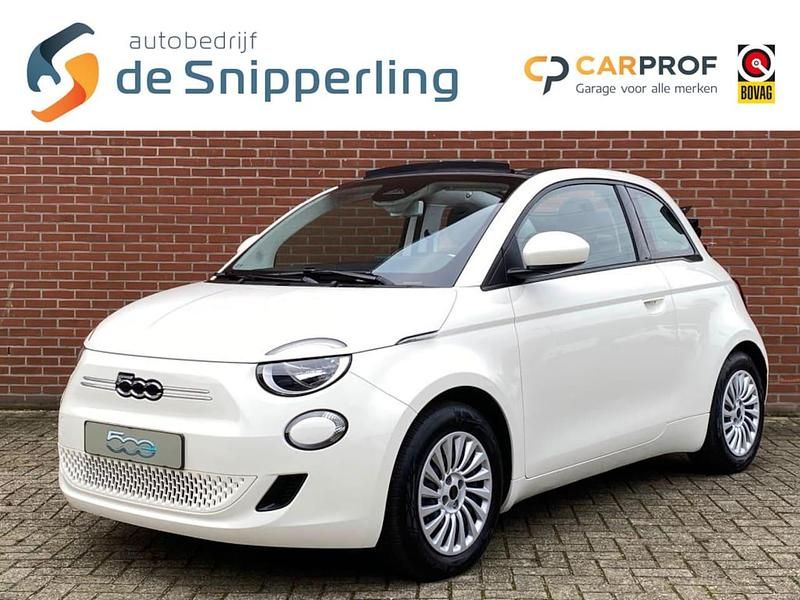 Wit Occasion 2023 Fiat 500e Cabriolet | € 19.950 (Super prijs) - Afbeelding 1/4