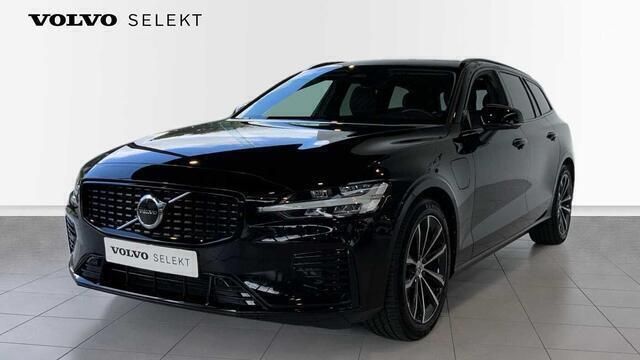 Zwart Gebruikt 2023 Volvo V60 Plus Stationwagen | € 50.450 (Duur) - Afbeelding 1/4