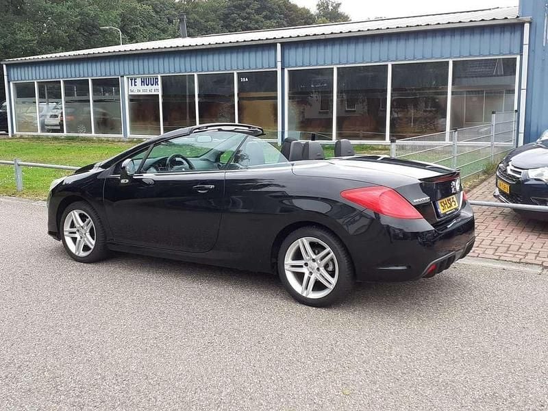 Zwart Gebruikt 2010 Peugeot 308 CC Sport Cabriolet | € 4.500 (Eerlijke prijs) - Afbeelding 1/4
