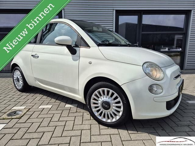 Wit Gebruikt 2008 Fiat 500 Lounge Hatchback | € 2.950 (Eerlijke prijs) - Afbeelding 1/4