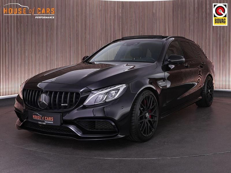 Occasion Mercedes C63S AMG AMG 2018 Zwart Stationwagen