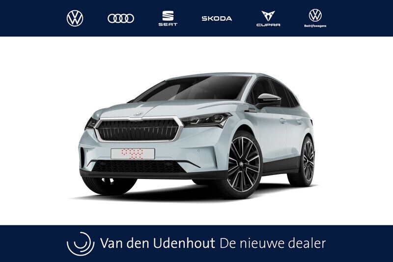 Grijs Nieuw 2024 Skoda Enyaq iV Selection SUV | € 37.245 (Eerlijke prijs) - Afbeelding 1/4