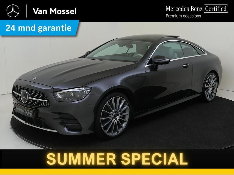 Grijs Gebruikt 2021 Mercedes E450 AMG line Coupé | € 61.945 - Afbeelding 1/4
