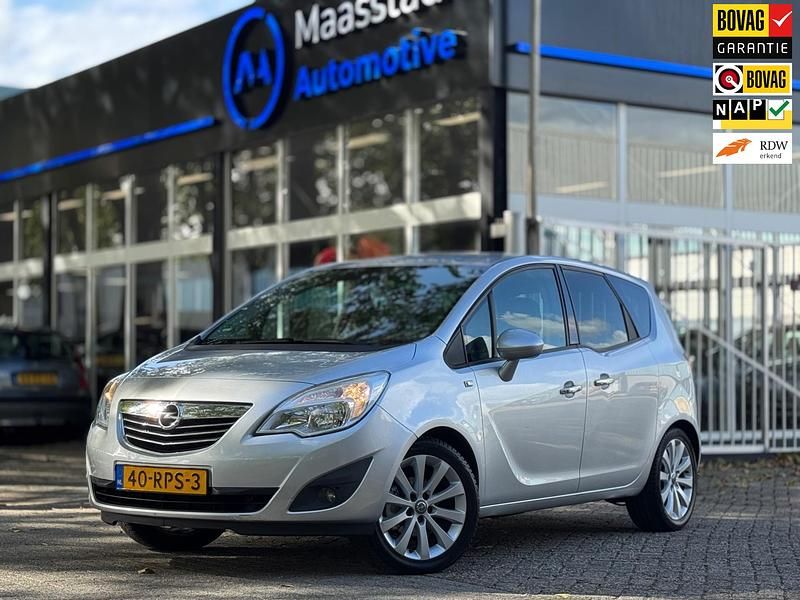 Grijs Occasion 2011 Opel Meriva Cosmo MPV | € 3.450 (Duur) - Afbeelding 1/4