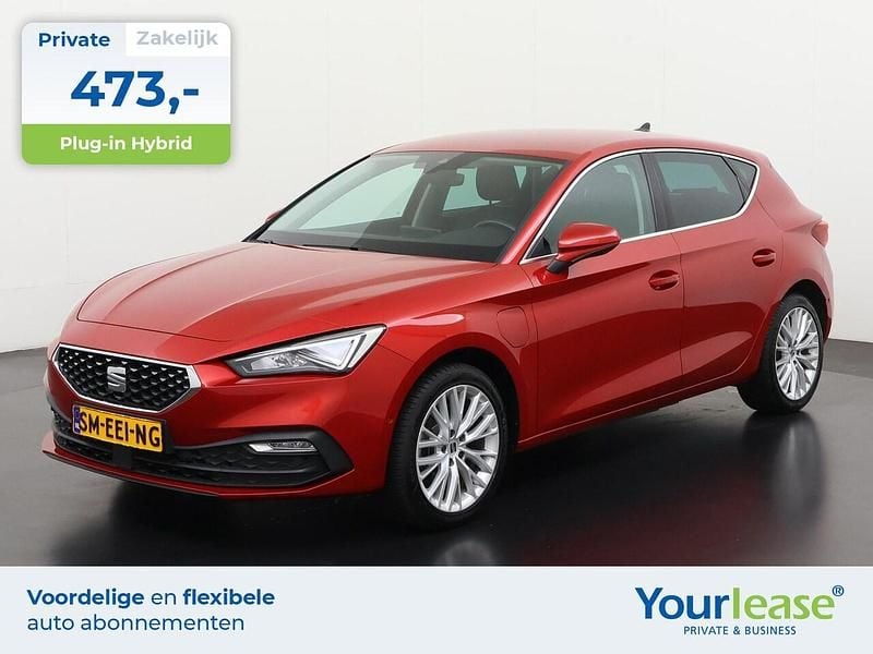 Rood (metallic) Gebruikt 2021 Seat Leon XCELLENCE Hatchback | € 21.944 (Goede deal) - Afbeelding 1/4