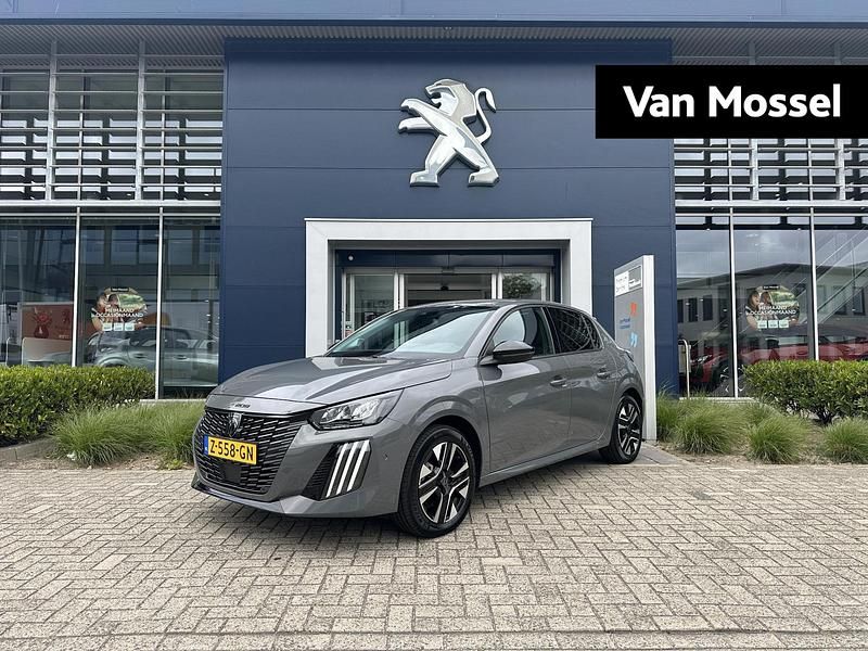 Grijs Gebruikt 2024 Peugeot e-208 Allure Hatchback | € 28.940 - Afbeelding 1/4