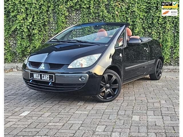 Zwart Gebruikt 2008 Mitsubishi Colt Edition Cabriolet | € 3.999 (Eerlijke prijs) - Afbeelding 1/4