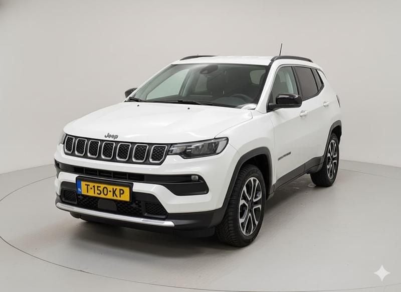 Wit Gebruikt 2023 Jeep Compass Limited SUV | € 21.900 (Goede deal) - Afbeelding 1/2