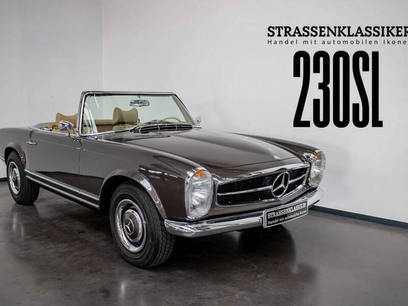 Grijs Gebruikt 1966 Mercedes 230 Cabriolet | € 129.900 - Afbeelding 1/4