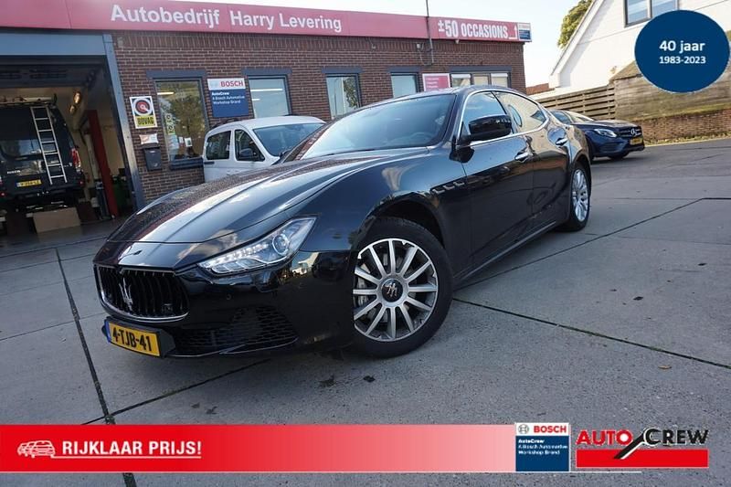 Zwart Occasion 2014 Maserati Ghibli Coupé | € 36.950 - Afbeelding 1/4