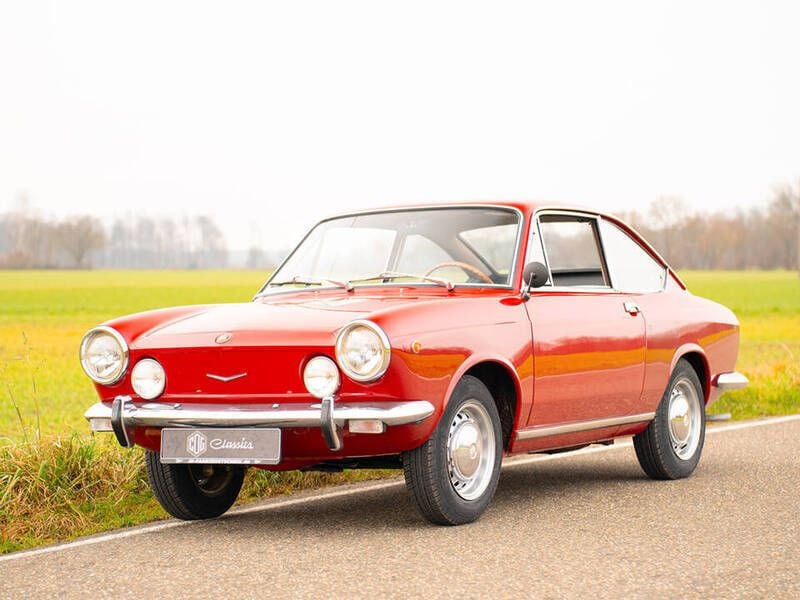 Rood Gebruikt 1970 Fiat 850 Sport Coupé | € 24.900 - Afbeelding 1/4