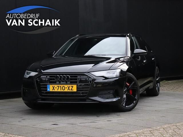 Zwart Occasion 2022 Audi A6 Design Stationwagen | € 59.850 (Iets duurder) - Afbeelding 1/4