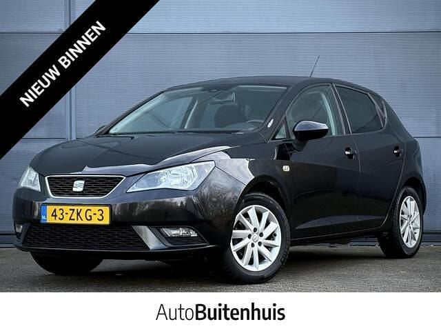 Zwart Gebruikt 2012 Seat Ibiza Style Hatchback | € 3.995 (Goede deal) - Afbeelding 1/4