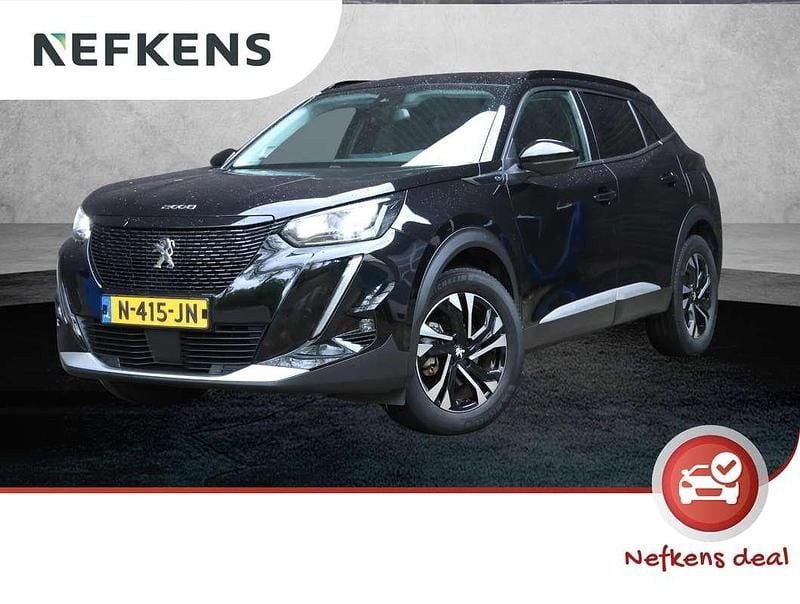 Zwart Gebruikt 2021 Peugeot e-2008 Allure SUV | € 18.925 (Eerlijke prijs) - Afbeelding 1/3