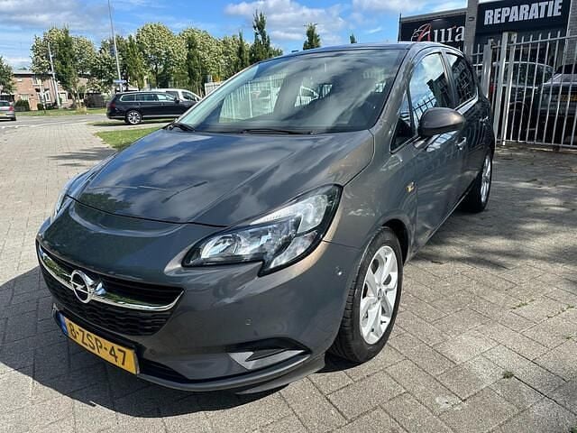 Grijs Gebruikt 2015 Opel Corsa Edition Hatchback | € 6.700 (Eerlijke prijs) - Afbeelding 1/4