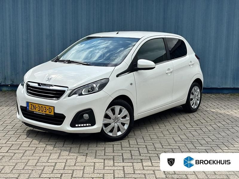 Wit, metallic lak Gebruikt 2019 Peugeot 108 Active Hatchback | € 8.750 (Eerlijke prijs) - Afbeelding 1/4