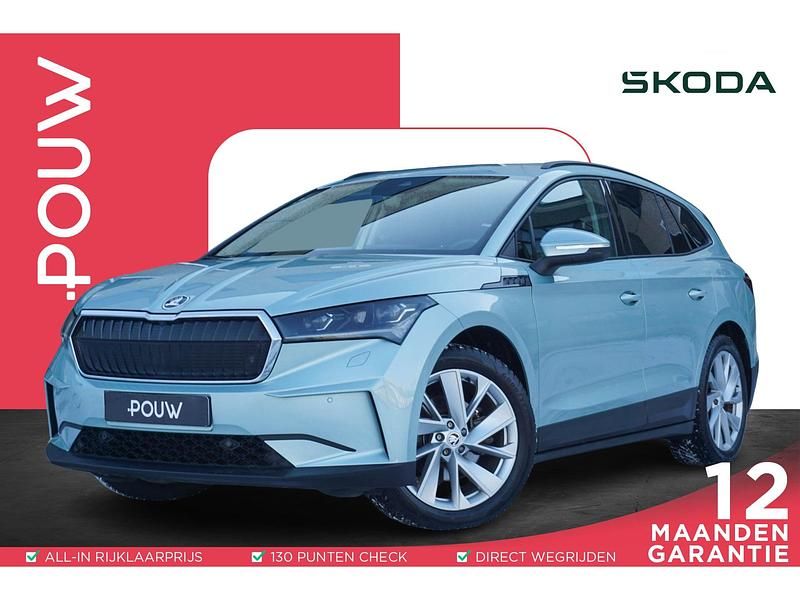 Grijs Gebruikt 2021 Skoda Enyaq iV First Edition SUV | € 22.950 (Eerlijke prijs) - Afbeelding 1/3