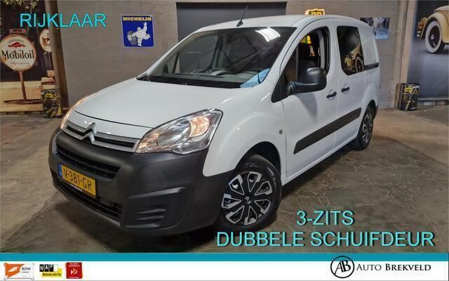 Wit Gebruikt 2017 Citroën Berlingo Business Class MPV | € 7.750 (Eerlijke prijs) - Afbeelding 1/4