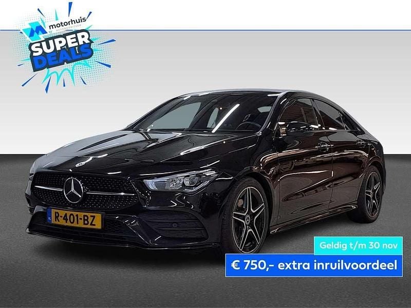 Zwart Occasion 2022 Mercedes CLA180 Business Sedan | € 26.495 (Eerlijke prijs) - Afbeelding 1/4