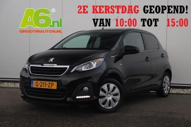 Zwart, metallic lak Gebruikt 2020 Peugeot 108 Active Hatchback | € 8.499 (Super prijs) - Afbeelding 1/4