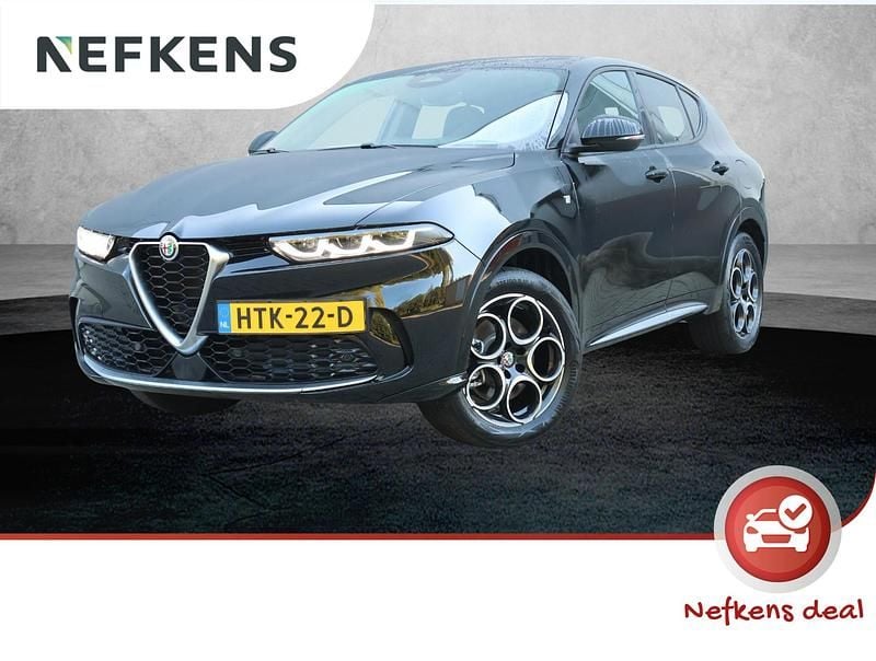 Zwart Occasion 2025 Alfa Romeo Tonale Ti SUV | € 32.800 (Super prijs) - Afbeelding 1/3