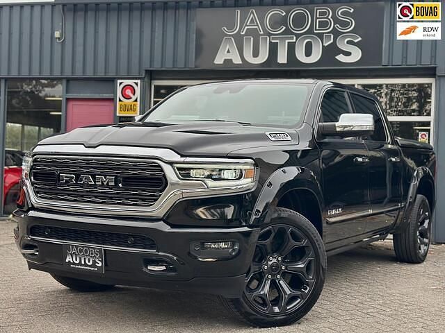 Zwart Gebruikt 2019 Dodge Ram Limited Pickup | € 42.750 (Iets duurder) - Afbeelding 1/4