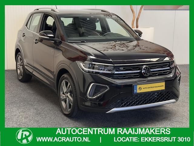 Zwart, metallic lak Gebruikt 2024 VW T-Cross R-line SUV | € 31.740 (Iets duurder) - Afbeelding 1/4