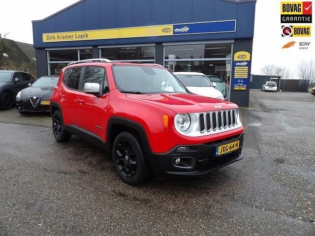 Rood Occasion 2017 Jeep Renegade Limited SUV | € 15.450 (Eerlijke prijs) - Afbeelding 1/4