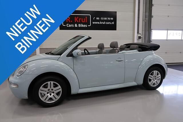 Blauw Gebruikt 2005 VW Beetle Highline Cabriolet | € 4.950 (Iets duurder) - Afbeelding 1/4