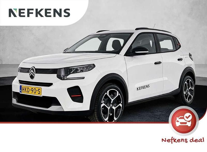 Wit Nieuw 2025 Citroën C3 Hatchback | € 21.925 (Super prijs) - Afbeelding 1/3