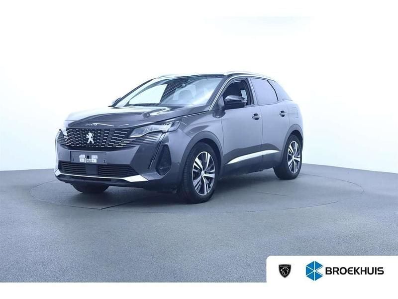 Grijs Gebruikt 2021 Peugeot 3008 Allure SUV | € 21.400 (Super prijs) - Afbeelding 1/4