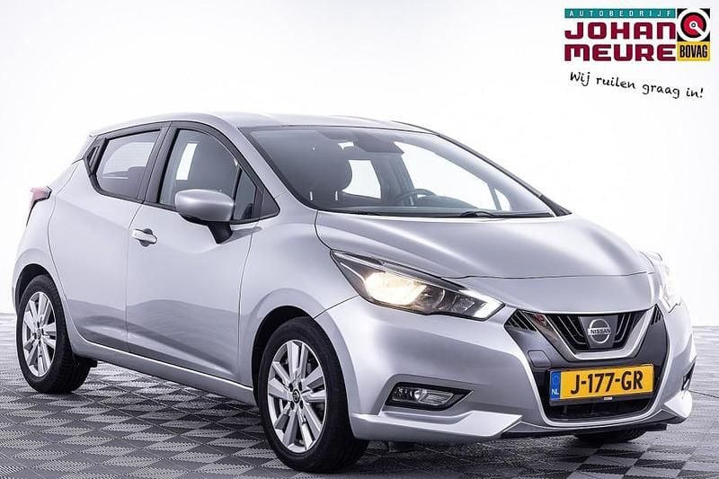 Grijs Gebruikt 2020 Nissan Micra N-Connecta Hatchback | € 11.990 (Goede deal) - Afbeelding 1/4