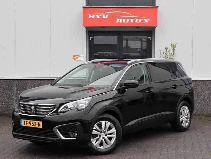 Zwart Occasion 2018 Peugeot 5008 SUV | € 10.999 (Eerlijke prijs) - Afbeelding 1/3