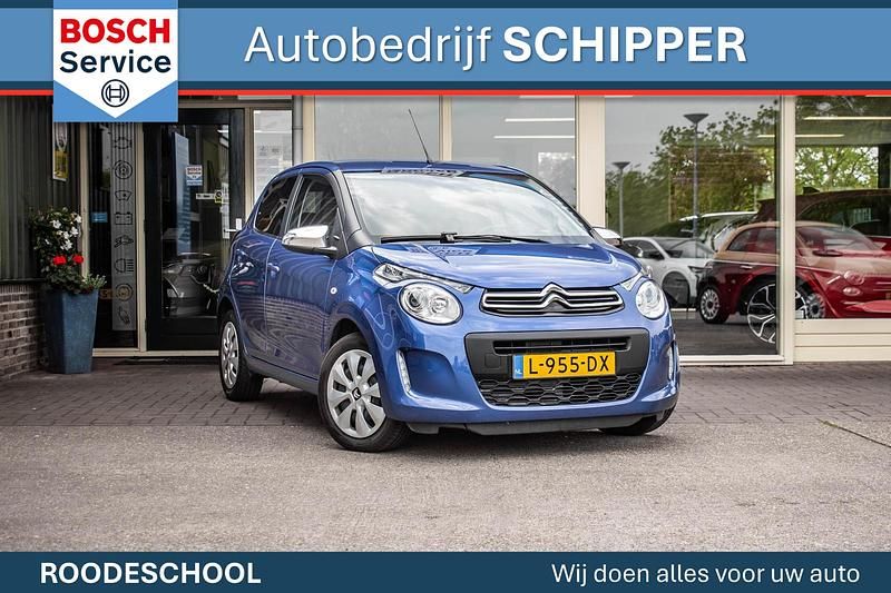 Blauw Gebruikt 2021 Citroën C1 Feel Hatchback | € 10.950 (Eerlijke prijs) - Afbeelding 1/4