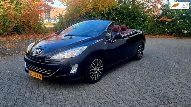 Zwart Gebruikt 2009 Peugeot 308 CC Cabriolet | € 5.300 (Iets duurder) - Afbeelding 1/4