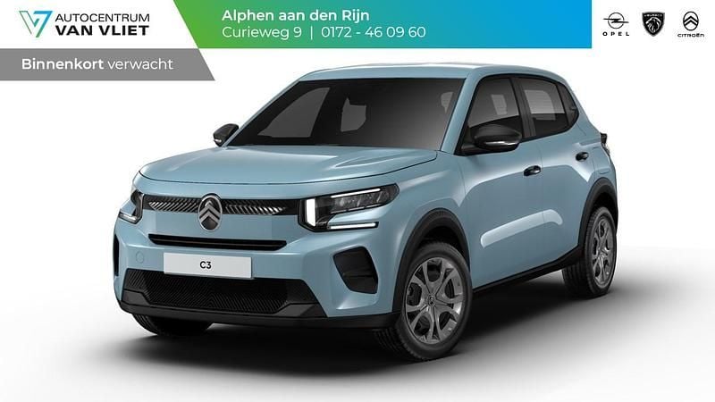 Blauw Nieuw 2025 Citroën C3 Hatchback | € 23.539 (Goede deal) - Afbeelding 1/4